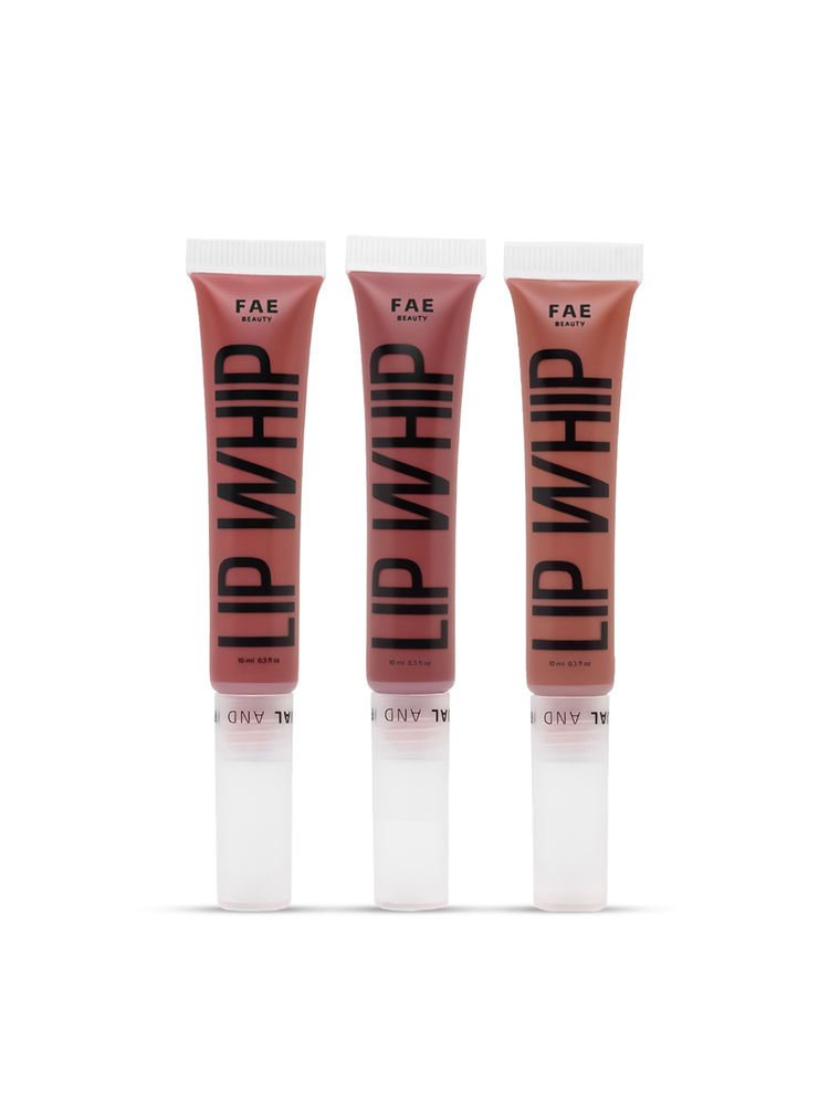 FAE Beauty Lip Whip 12H Matte Liquid Lipstick Safeword, Screw & Cherry - Set of 3-picture-23