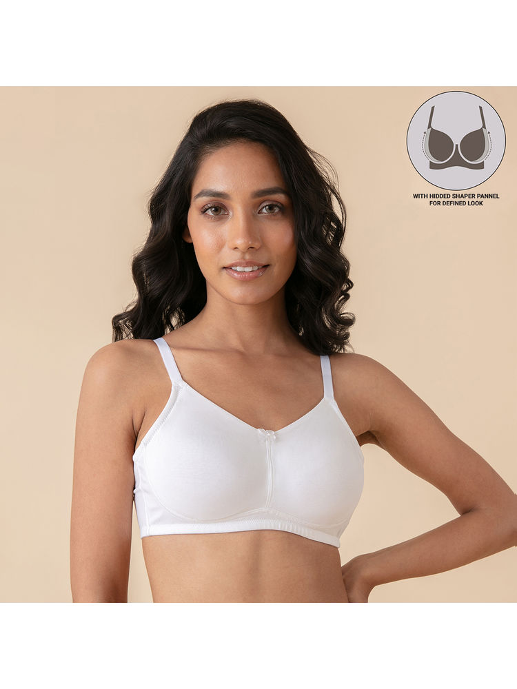 Nykd by Nykaa Soft Cup Wireless Hold Me Up Full Coverage - White NYB062-picture-30