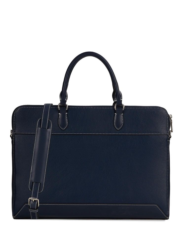 MIRAGGIO Rubin 16 Inch Laptop Top Handle Laptop Bag With Detachable Strap - Blue-picture-29