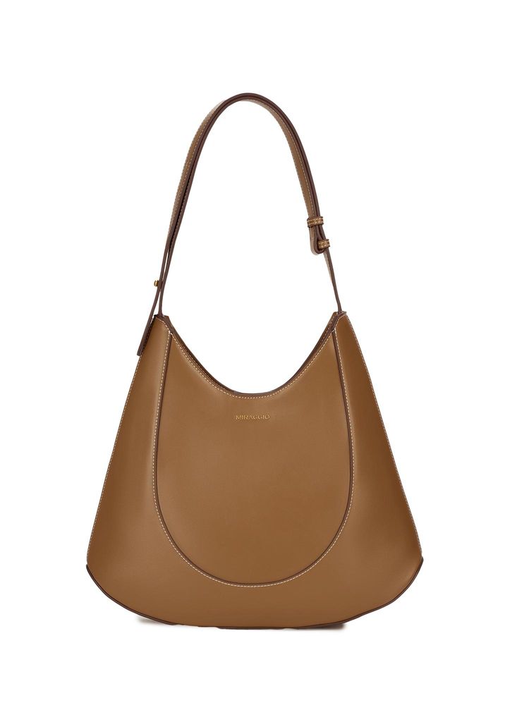 MIRAGGIO Patty Hobo Brown Handbag-picture-14