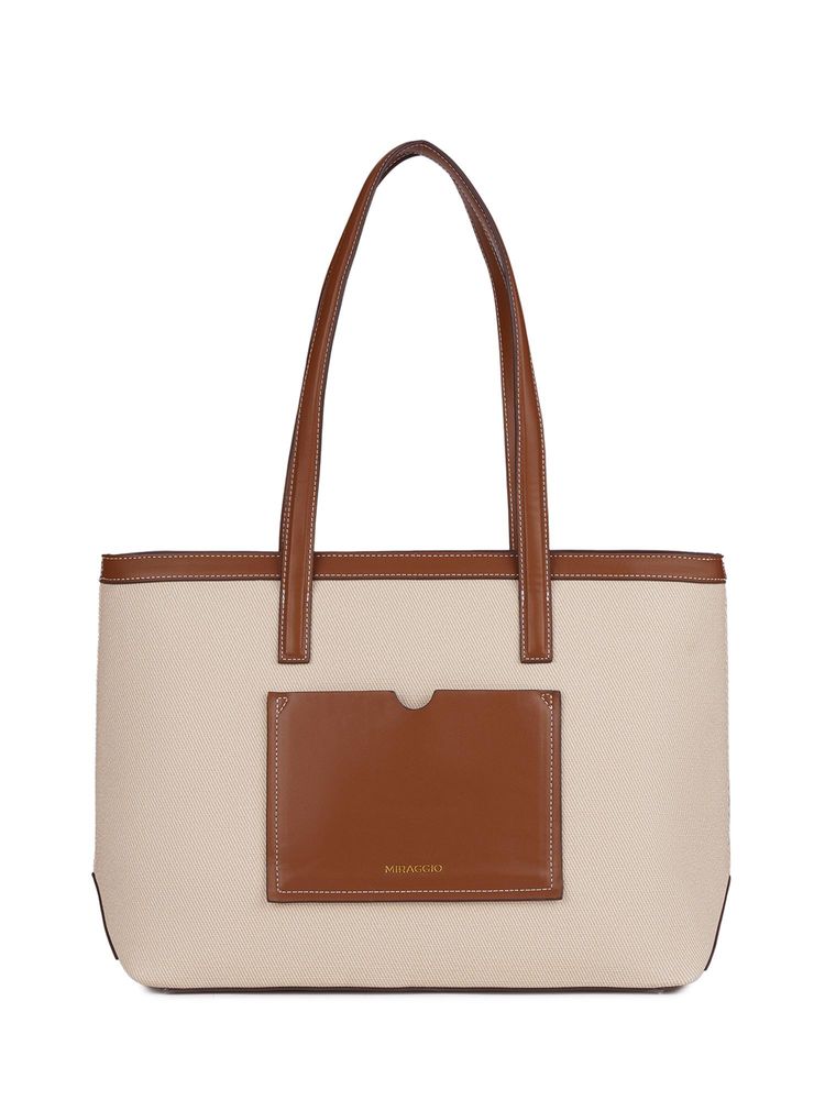 MIRAGGIO Janet Tote Bag - Ivory-picture-35
