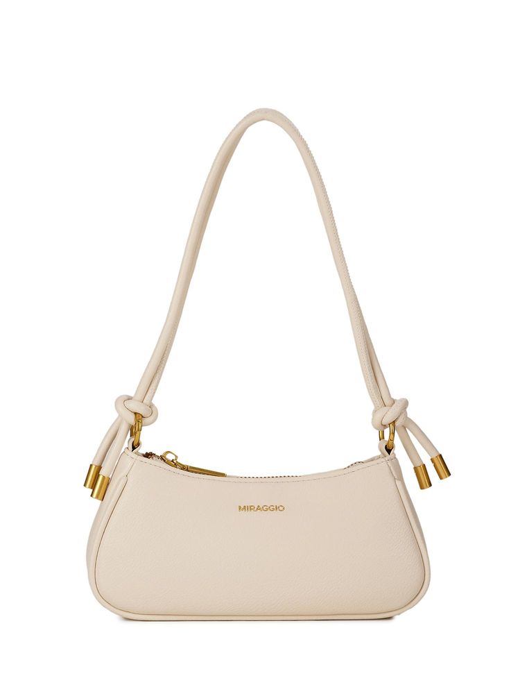 MIRAGGIO Diamond Ivory Handbag-image-42