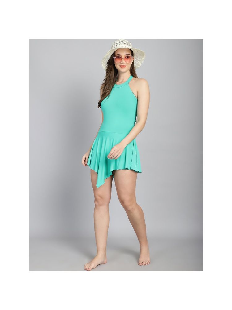 Cukoo Padded Solid Blue Swimsuit-image-48