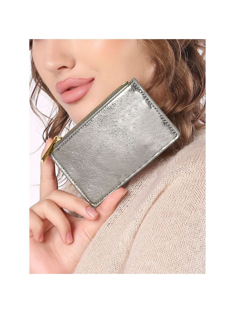 Accessorize London Womens Silver Classic Card Holder-image-36