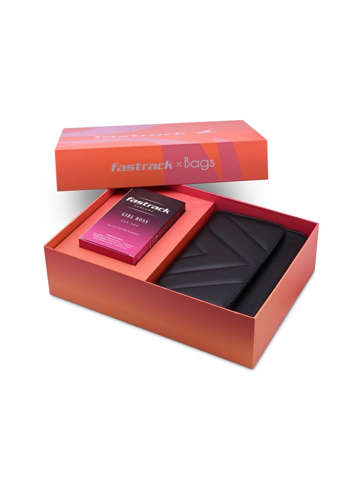 fastrack accessories Fastrack Curated Combo For Stylish Gifting Sling Bag & Perfume-picture-24