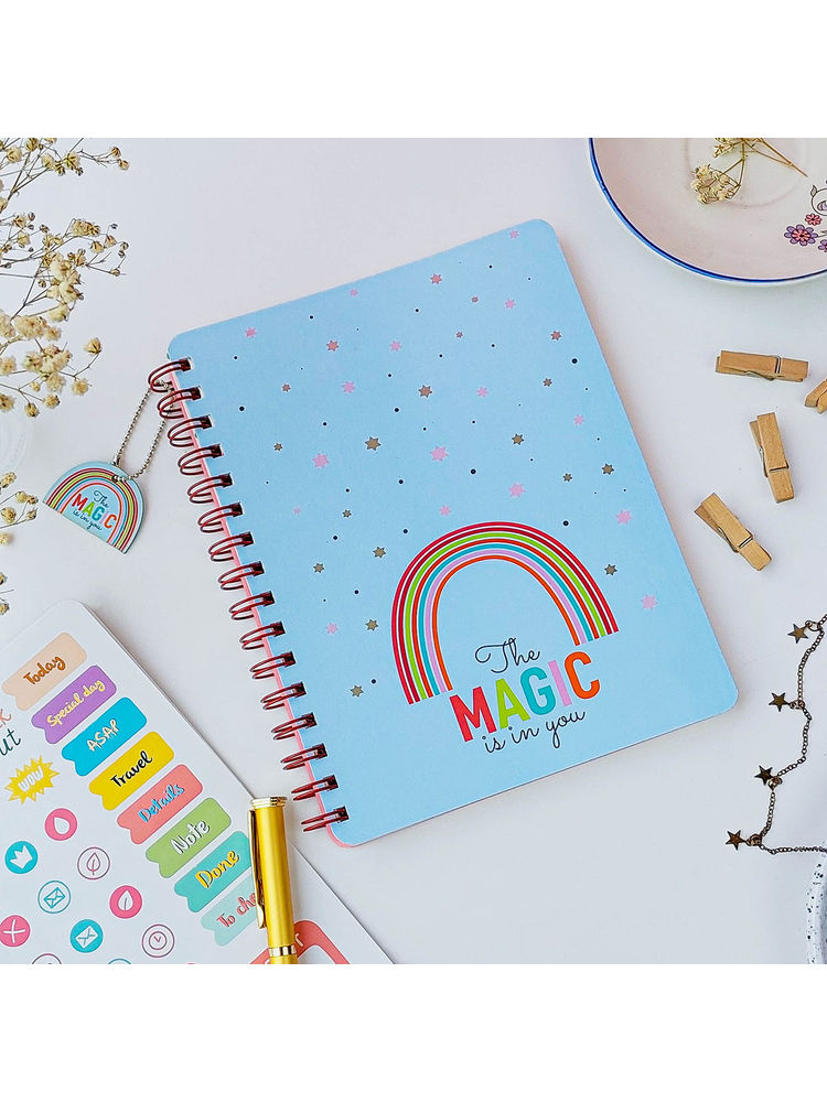 Doodle Collection Magical Rainbow B5 Notebook