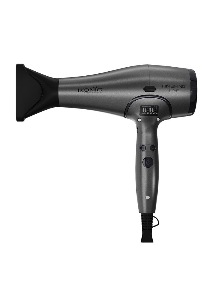 Ikonic Professional Finishing Line Hair Dryer - Grey
