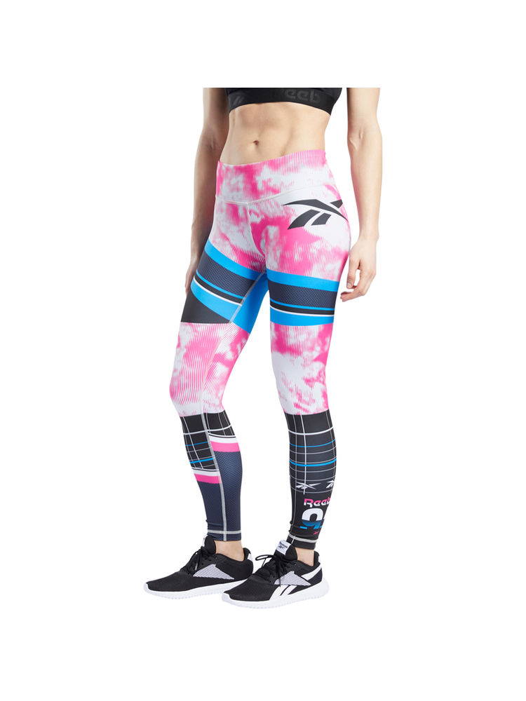 Reebok Wor Myt Aop Tight Black Training Tight-picture-18