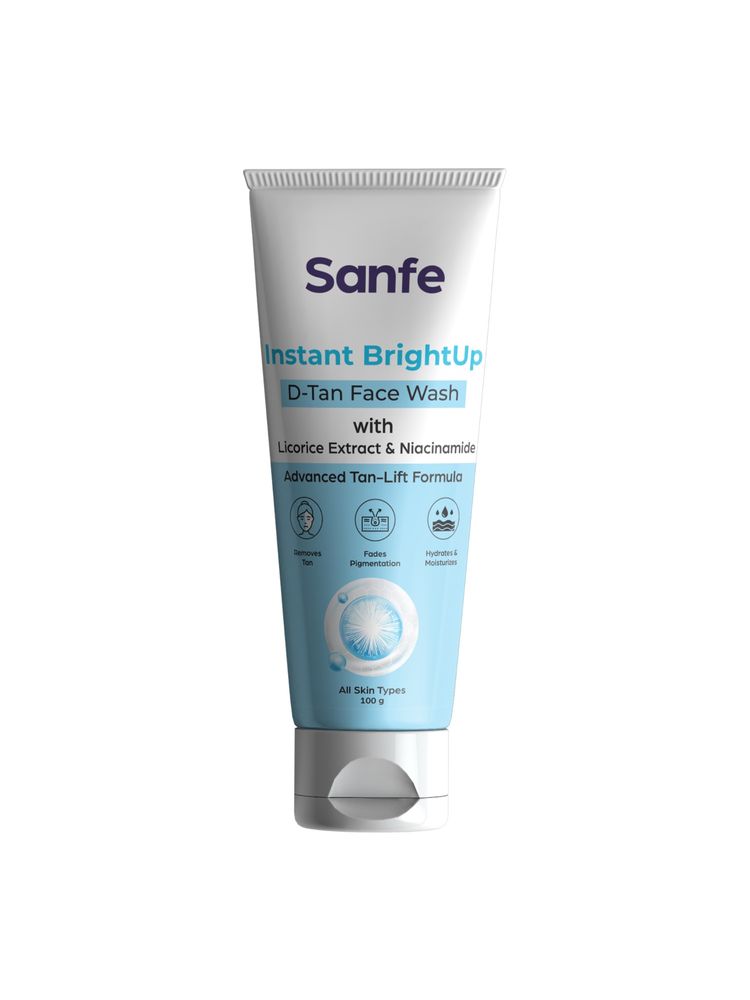Sanfe Instant Brightup D-Tan Face Wash With Licorice Extract & Niacinamide-picture-20