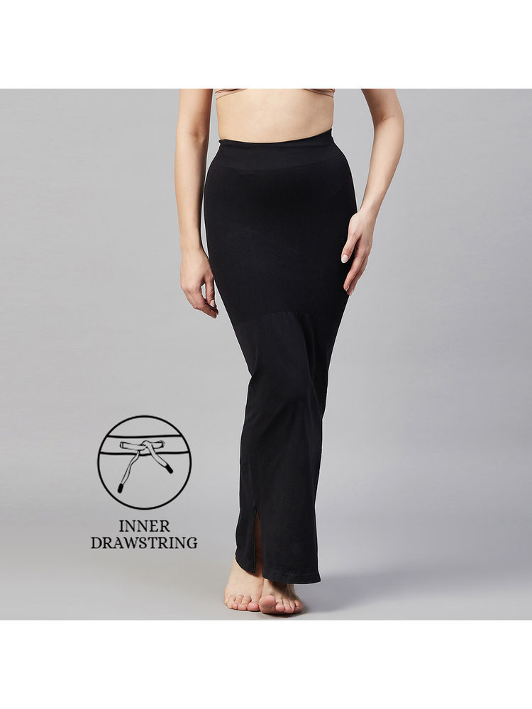 C9 Airwear Classic Black Saree Shaper With Draw Cord-image-6