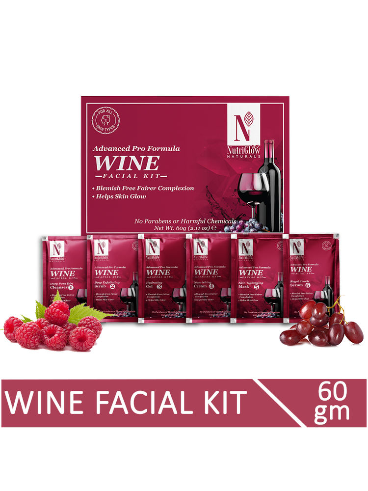 NutriGlow Natural's Advanced Pro Wine Facial Kit