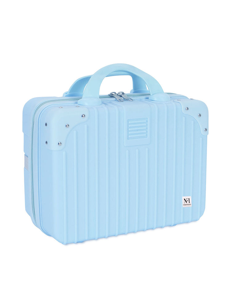 NFI Essentials Hard Shell Vanity Cases for Women Travel Cosmetic Case Organizer Blue-picture-49