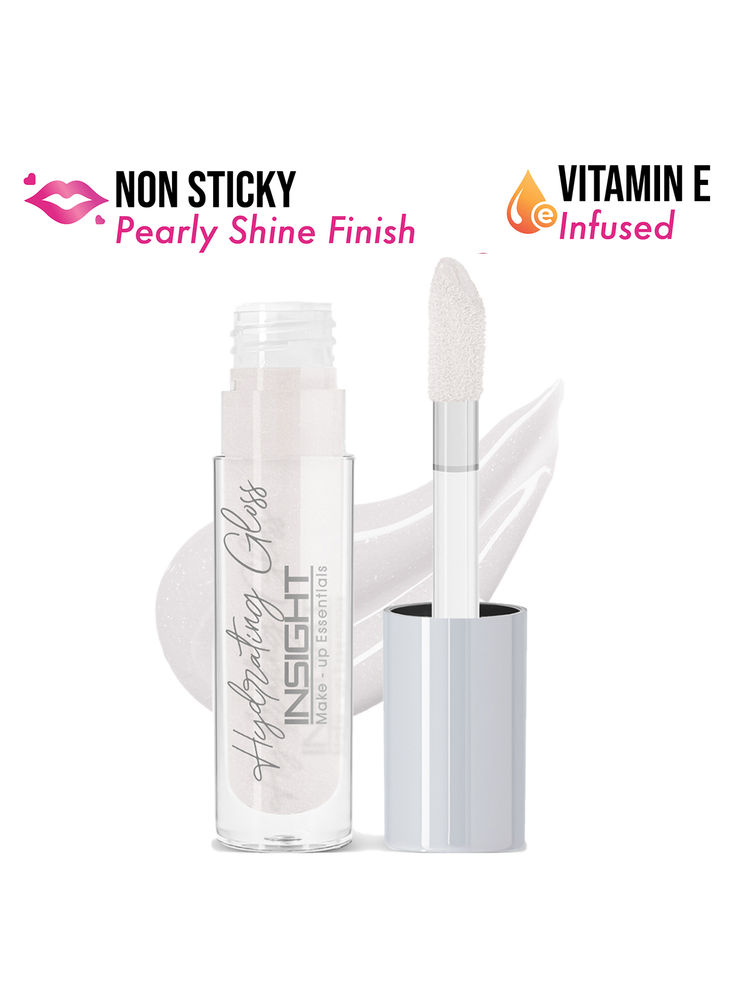 Insight Cosmetics Hydrating Gloss, Non Sticky, Ultra Shiny Lips