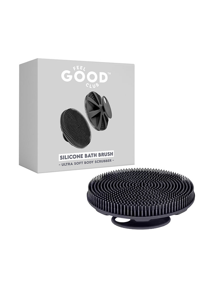 Feel Good Club Silicone Body Scrubber Ultra Soft Bath Brush For Gentle Skin Exfoliation-image-5