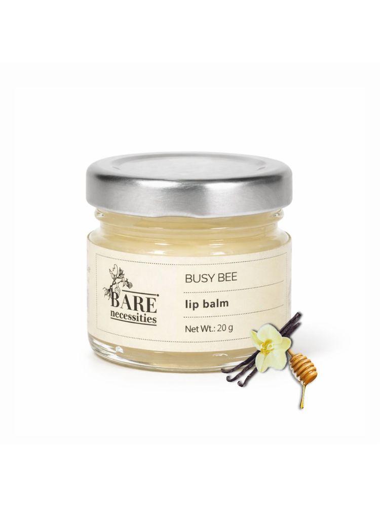 Bare Necessities Busy Bee Natural Lip Balm With Beeswax & Coconut Oil-image-31