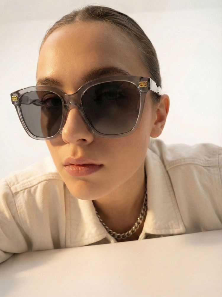 Carlton London Black Uv Protection Cat Eye Women Sunglasses (Clsw550)-image-11
