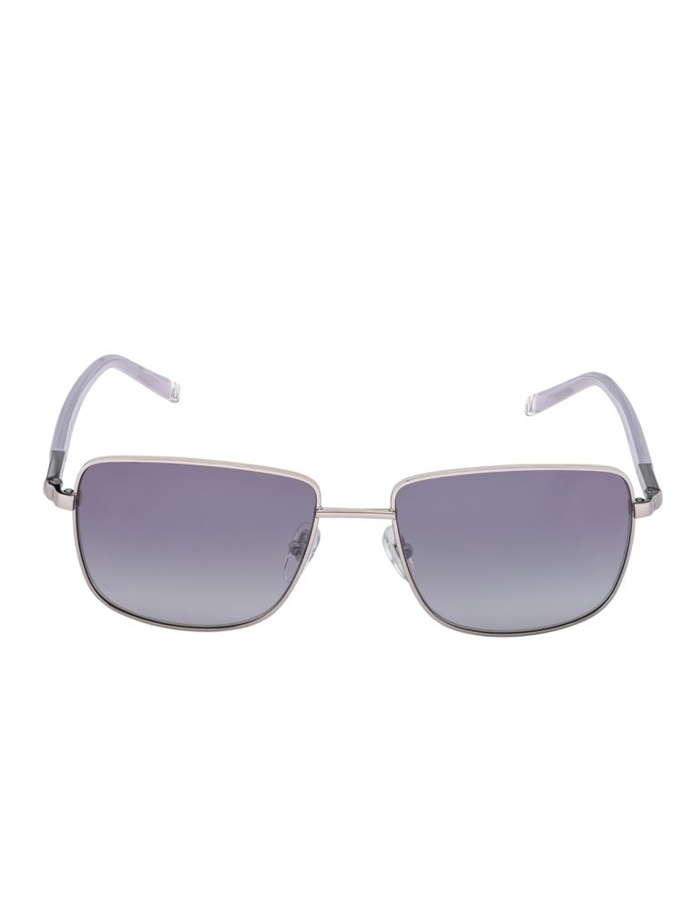 Vanderbilt New York Grey Uv Protection Aviator Men Sunglasses (54B3Col1Gry)-image-4