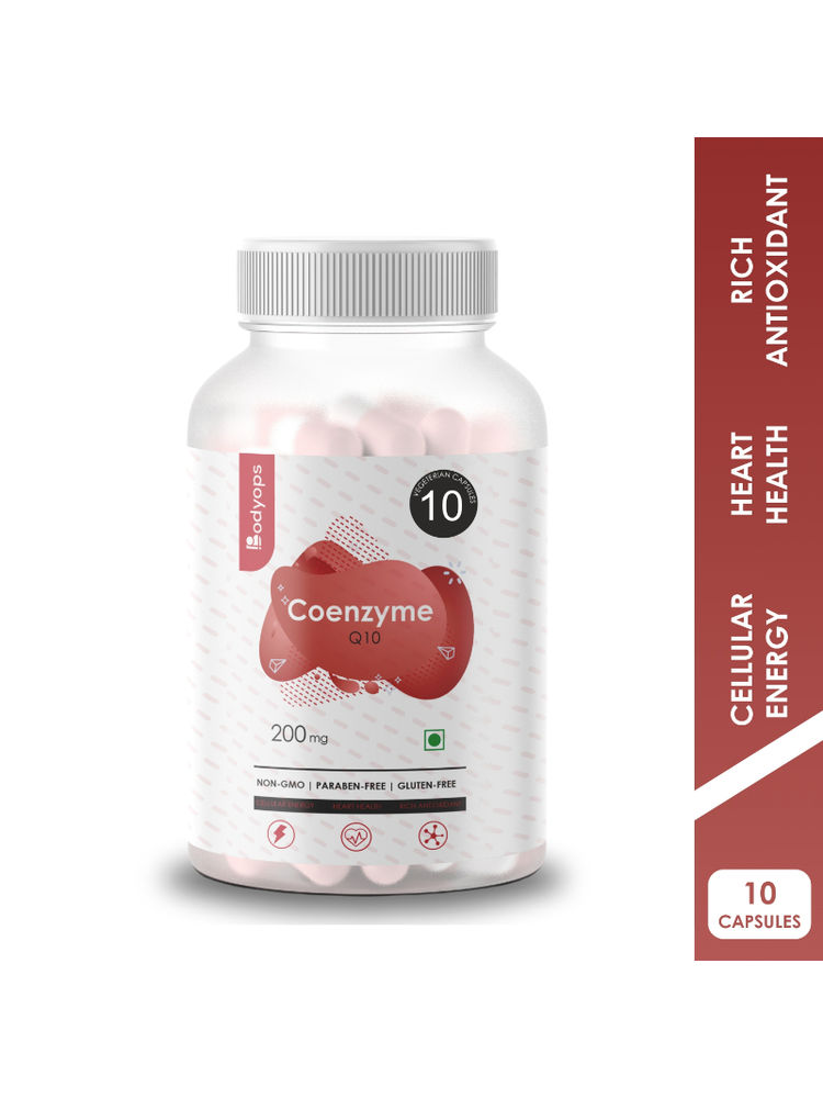 BODYOPS High Absorption Coenzyme Q10 200mg Capsules