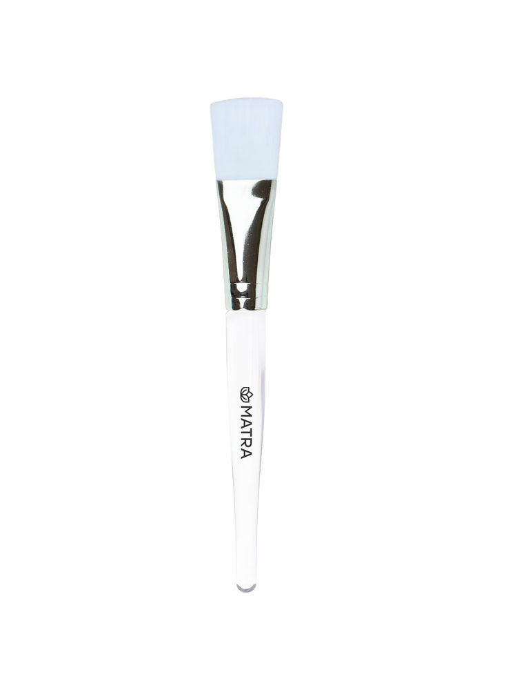 Matra Face Pack Brush with Soft Synthetic Bristles Mask Applicator (Color May Vary)-image-3