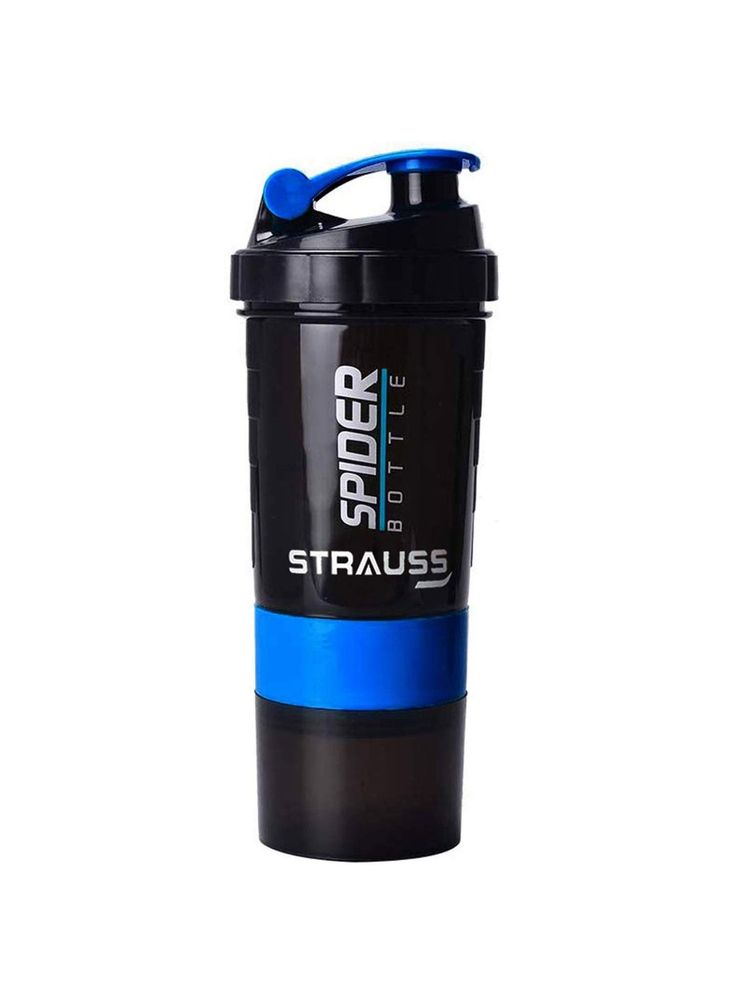 Strauss Spider Shaker Bottle 500 ml (Blue)