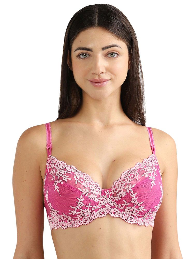 Wacoal Embrace Lace Non Coverage Fashion Bra -Pink-image-31