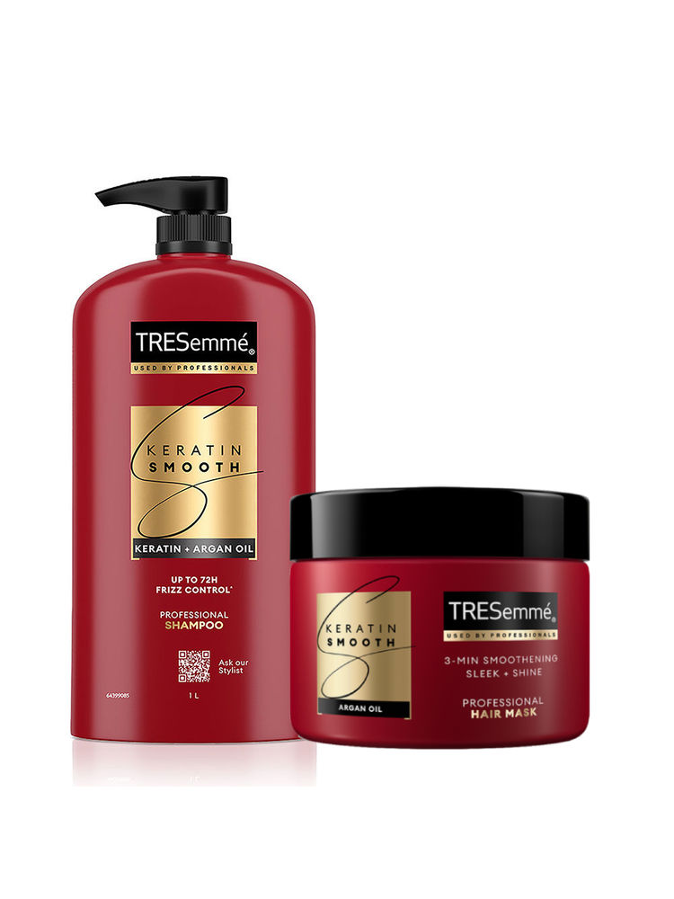 Tresemme Keratin Smooth Argan Oil Shampoo & Deep Smoothing Mask Combo