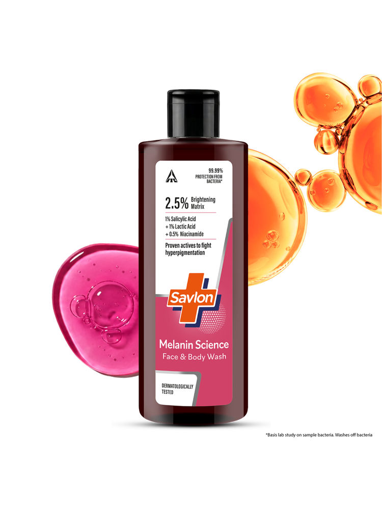 Savlon Melanin Science Face & Body Wash With Salicylic Acid - Renews Dull Skin-picture-21