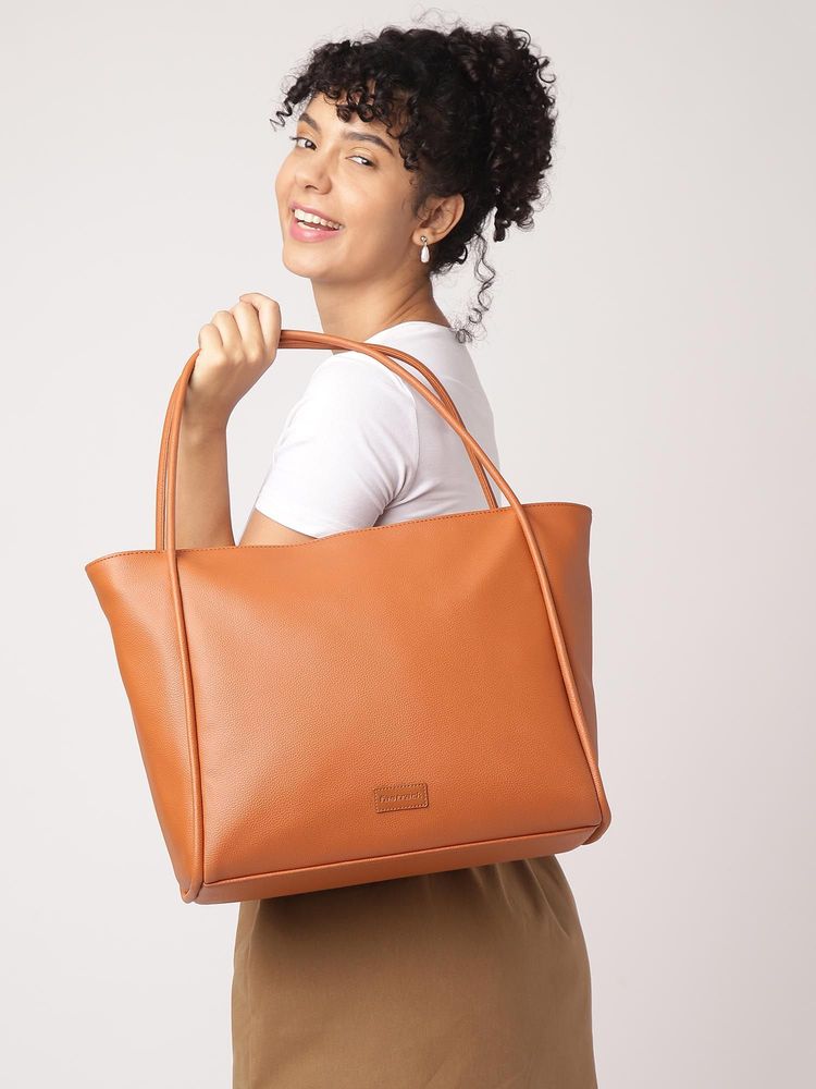 fastrack accessories Fastrack Structured Tote Bag with Laptop Sleeve Fits Upto 15" Laptop-picture-15