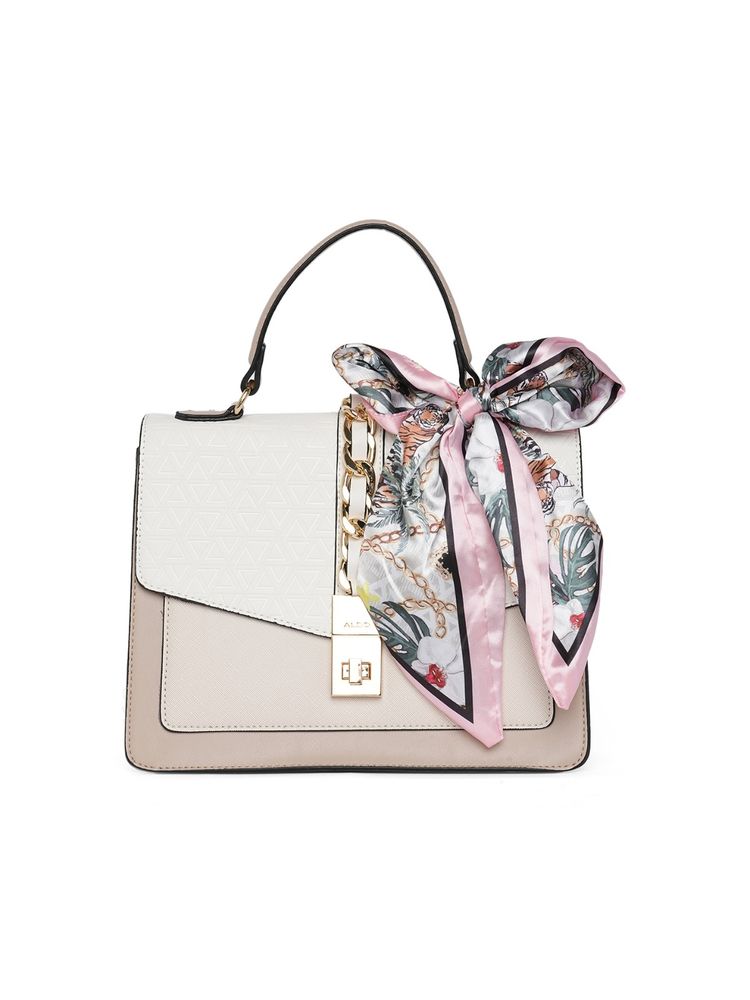 Aldo Cailla Women White Handbag (Set of 2)-picture-18