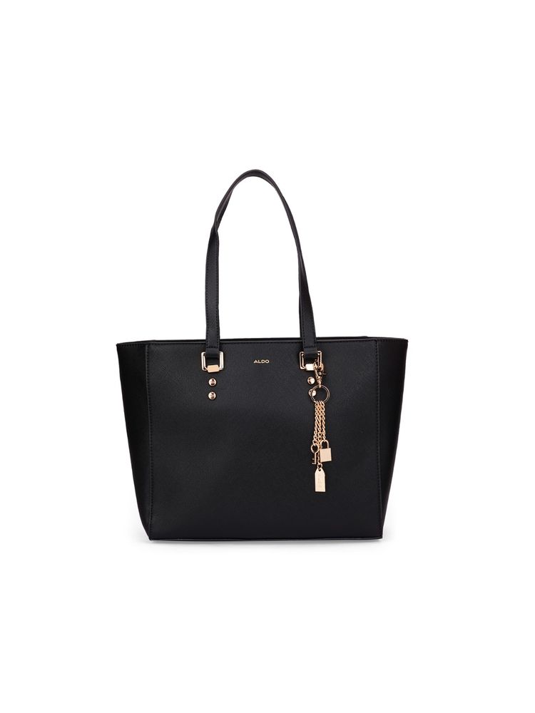 Aldo Winta Women Black Tote Bag-image-11