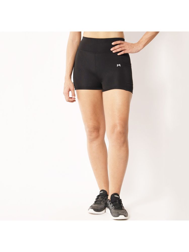 Muscle Torque High Waist Cycling Shorts Black-picture-23