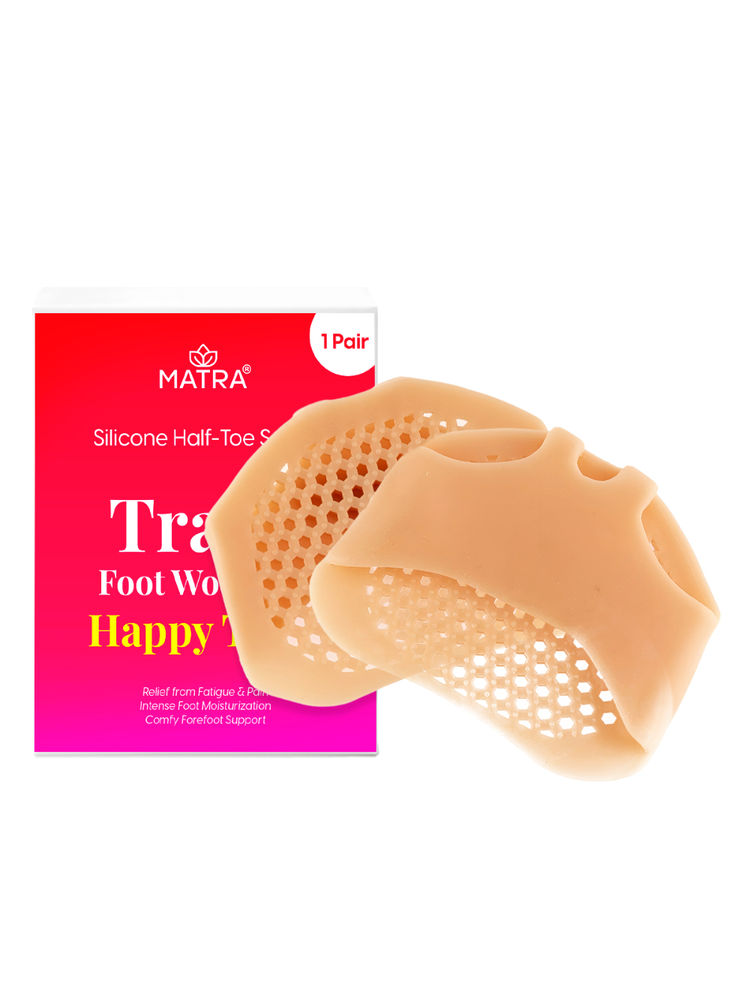 Matra Half Toe Silicone Gel Socks-image-35