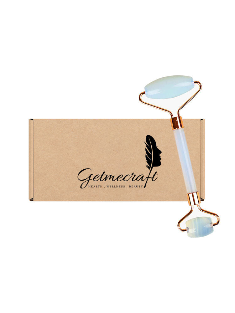 Getmecraft White Opalite Facial Roller-image-26