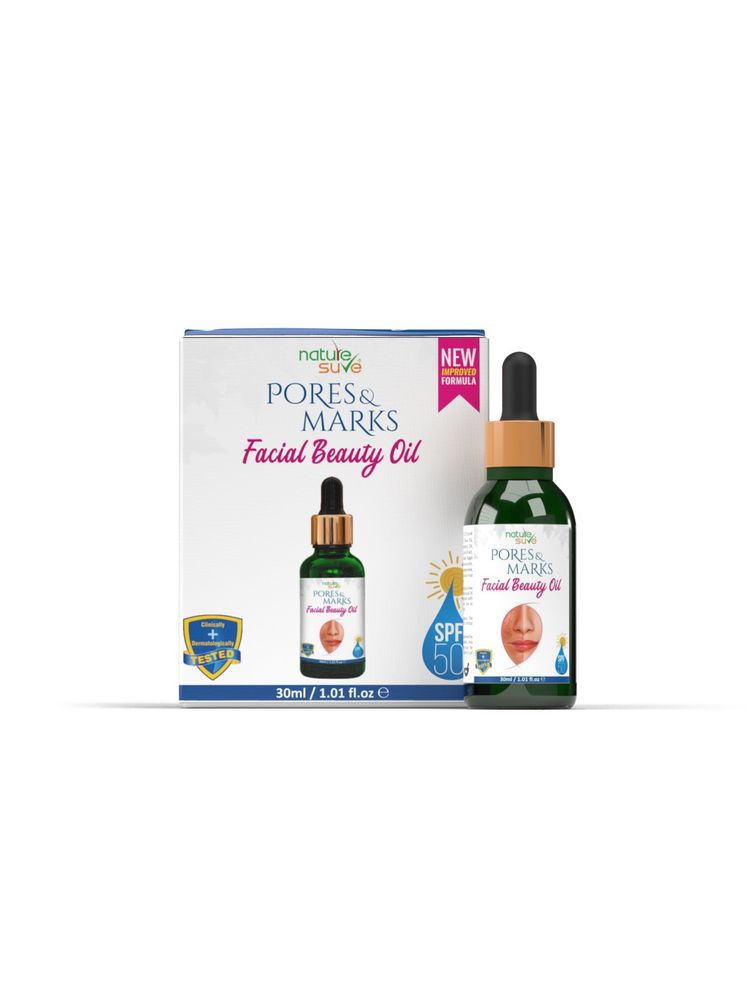 Nature Sure Pores And Marks Premium Facial Oil - Pack of 1-image-29