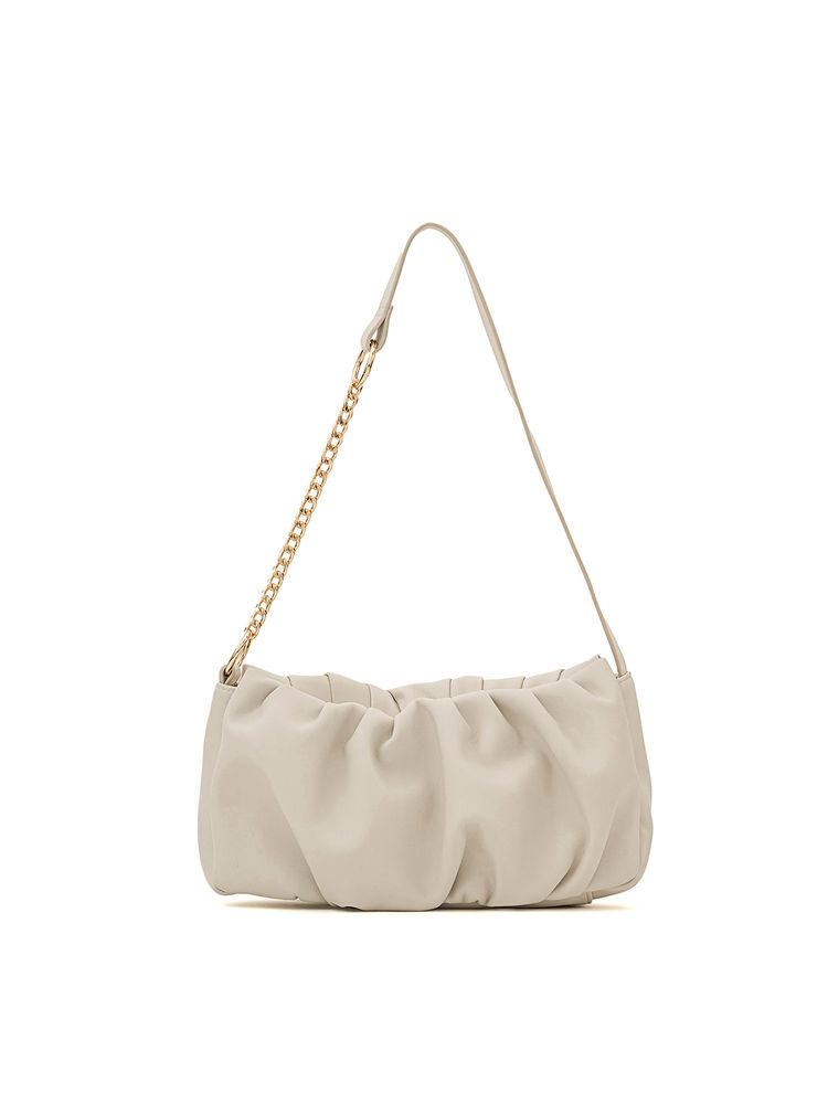 MIRAGGIO Irene Soft Gathered Shoulder Bag