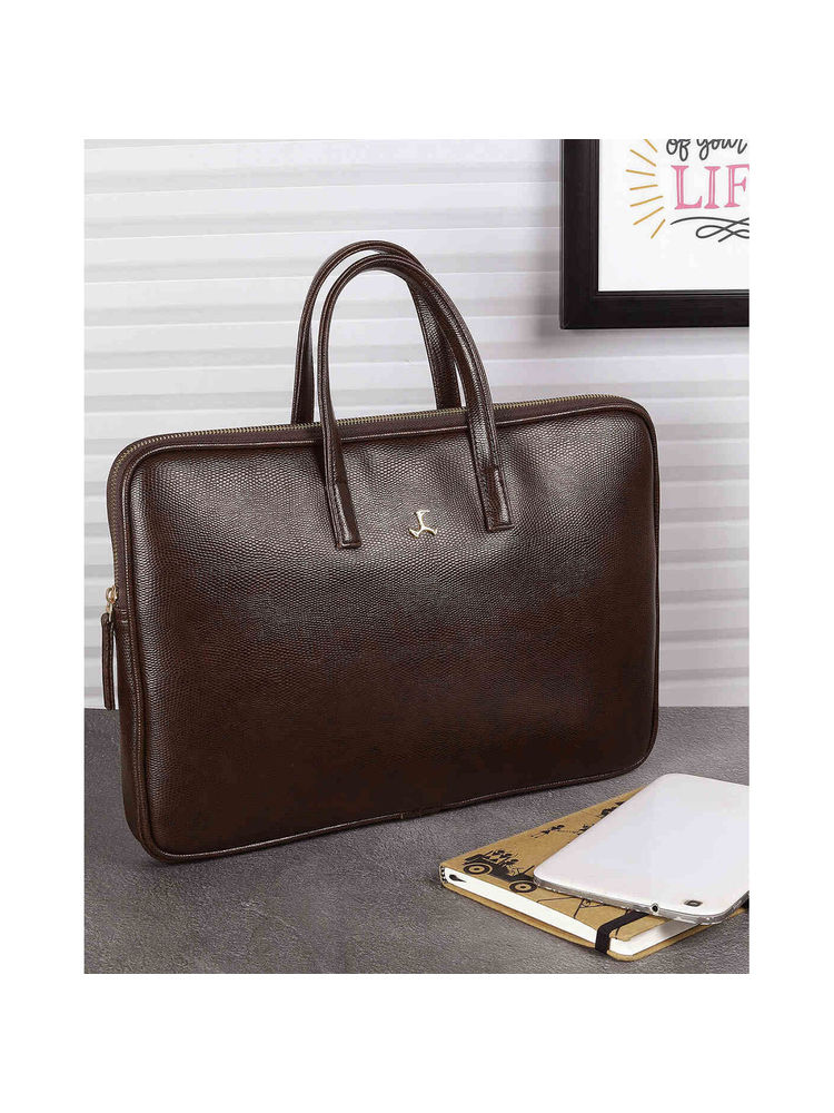 Mochi Women Casual Brown Laptop Bag-image-19