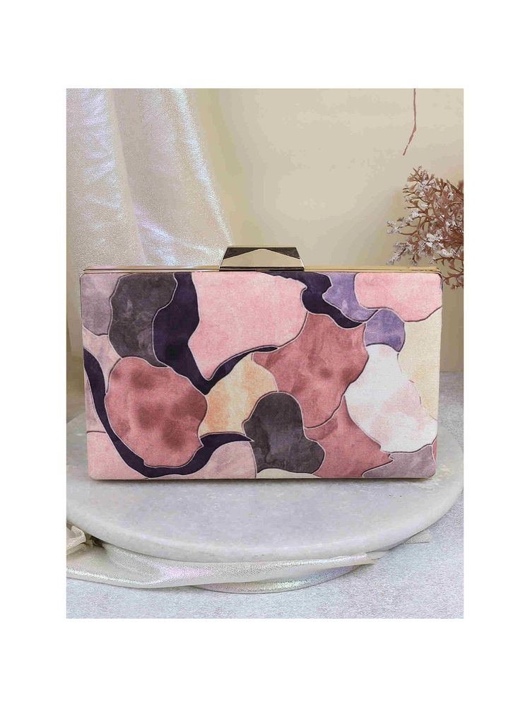 Mochi Women Casual Peach Clutche with Detachable Sling-picture-26
