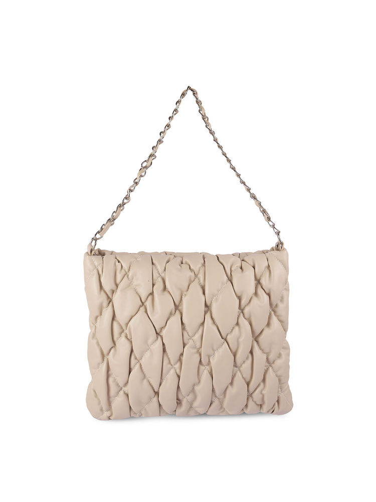 Metro Women Casual Beige Handbag-image-20