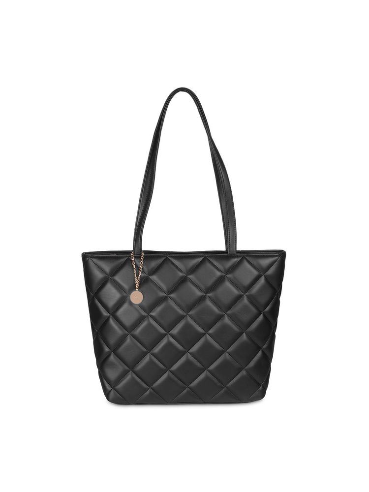 Mochi Women Casual Black Tote Bag-picture-27