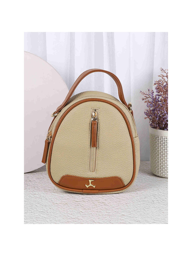 Mochi Women Casual Off White Backpack-picture-22