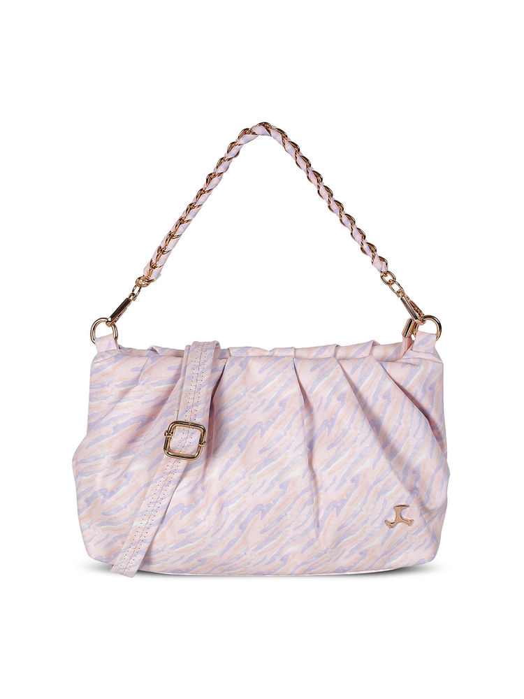 Mochi Printed Pink Casual Sling & Cross Bag-image-35