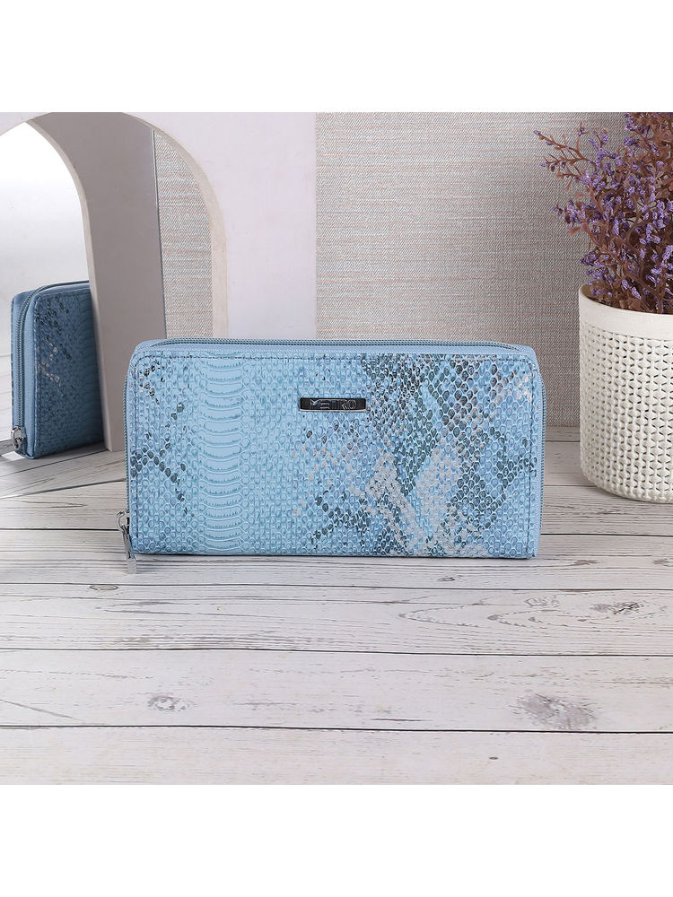 Metro Solid Blue Wallet-picture-11