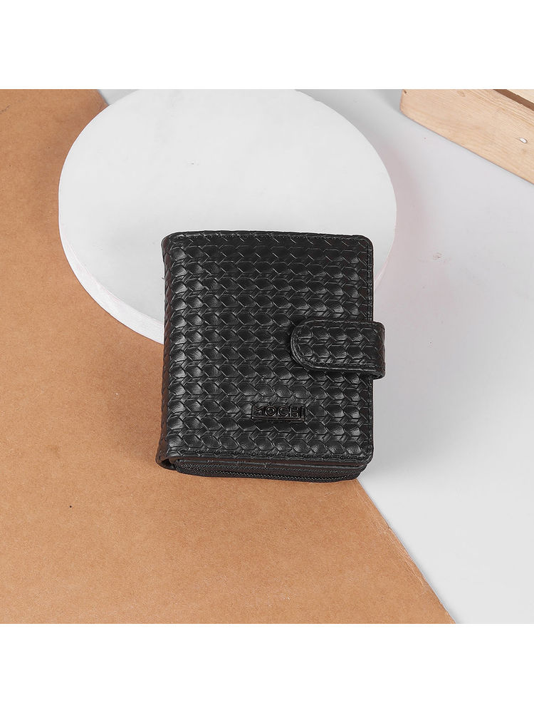 Mochi Solid Black Casual Wallet-picture-27