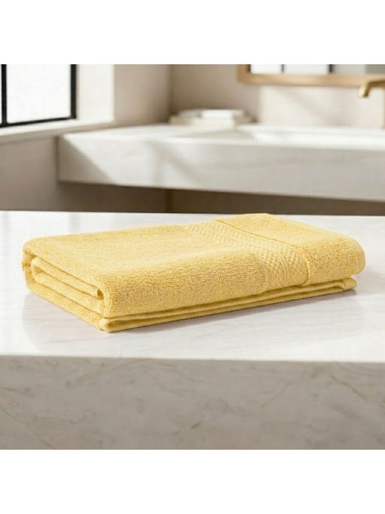 LANE LINEN Colorado Luxury Cotton Yellow Bath Towel-image-36