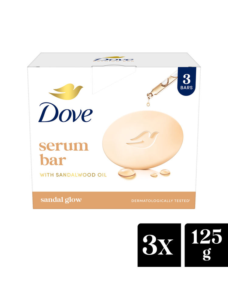 Dove Sandalwood Beauty Bathing Bar - Pack Of 3