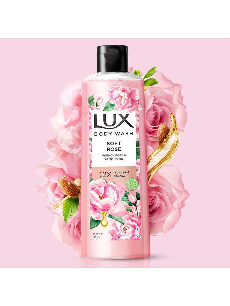 Lux French Rose Fragrance & Almond Oil Bodywash Shower Gel-picture-46