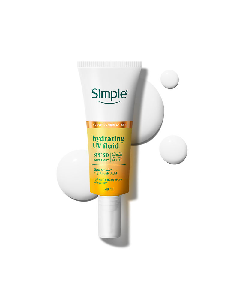 Simple Hydrating UV Fluid SPF 50 PA++++ Hyaluronic Acid Sunscreen For Dry & Sensitive Skin-picture-21