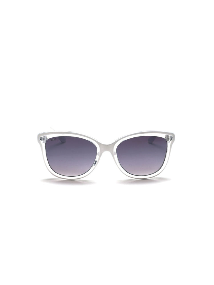 scott accessories Scott Silver Lens Cat Eye UV Protected Sunglass Full Rim White Frame With Mirrored-picture-15