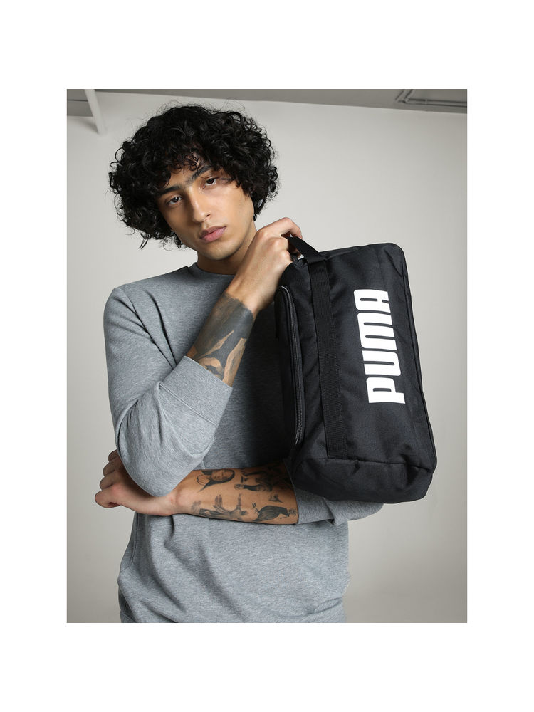 Puma Unisex CHALLENGER Shoe Gym Bag Black-picture-28