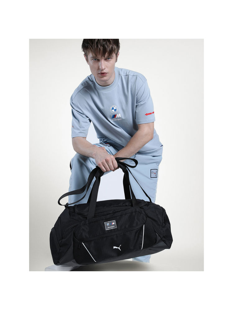 Puma Unisex BMW Motorsport Duffle Bag Black-picture-48